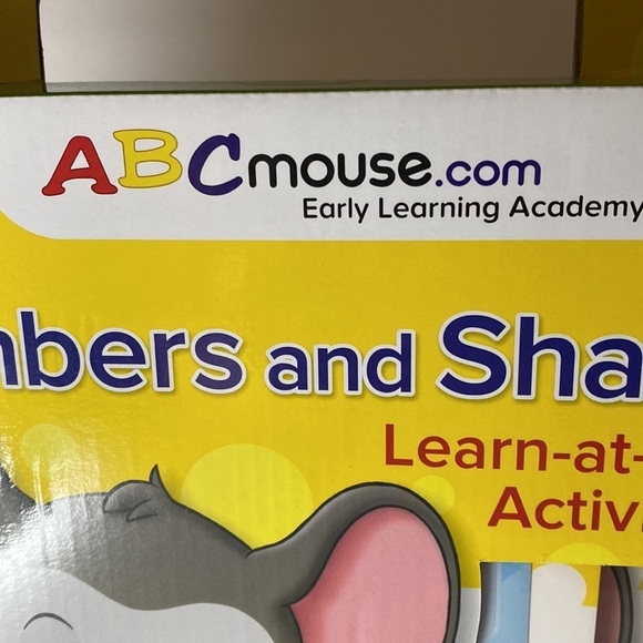 🔵 NIB ABCmouse.com Letters And Shapes Learn-At-Home Activity Set - Picture 5 of 7